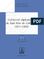 Col Lecció Diplomàtica de Sant Pere de Galligants (911-1300) Vol. I