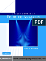 Preview of A First Course in Fourier Analysis