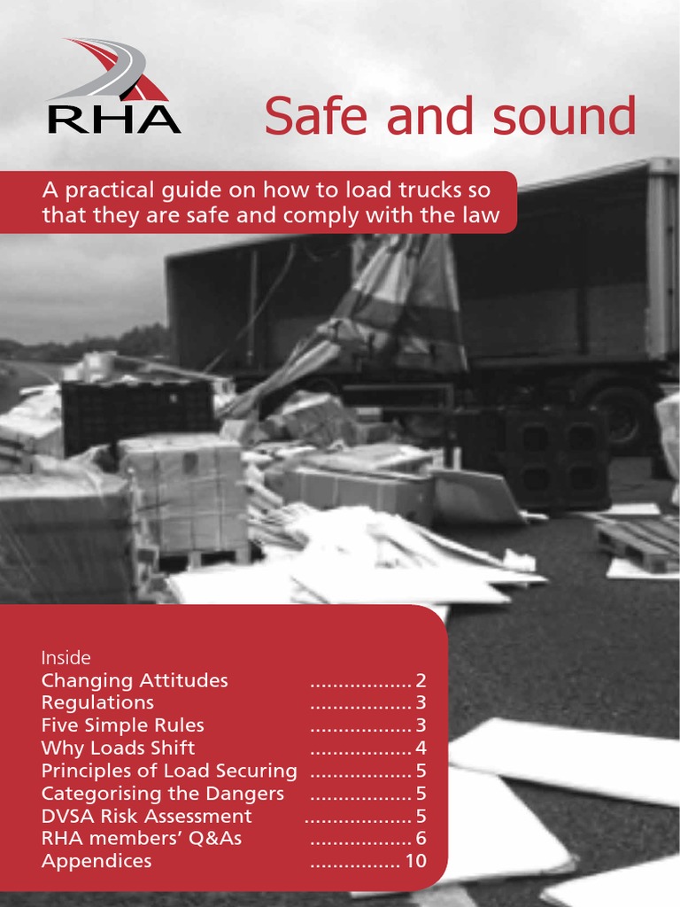 Load Securing Guidelines for Hauliers | PDF | Pallet | Trailer (Vehicle)