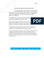 Diferencia Entre Ethernet y Ethernet Ind PDF