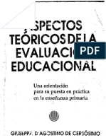 Aspectos Teoricos de La Evaluacion Educativa-Uned