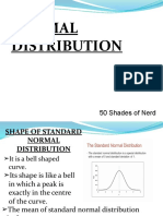 Normal Distribution and It's Properties