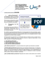 Presupuesto de Producción PDF