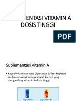 Suplementasi Vitamin a Dosis Tinggi