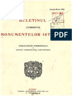 Buletinul Comisiunii Monumentelor Istorice, An 05 (1912)