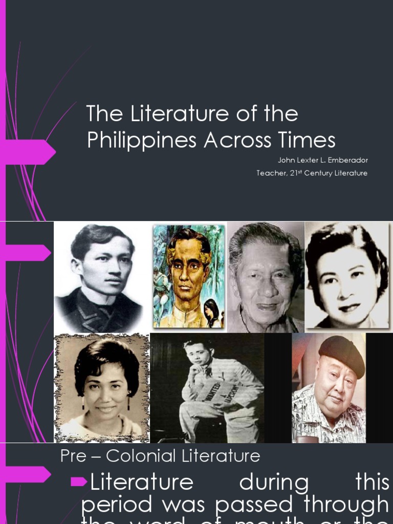 the literature in the philippines started to flourish in