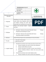 7.3.2.2 Pemeliharaan Alat