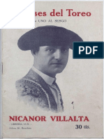 ASES DEL TOREO - NICANOR VILLALTA