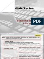 Analisis Varian Anova