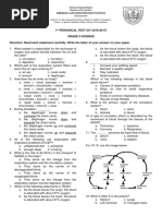 1st Periodical Test Grade 9