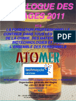 Catalogue Formation Continue Chimie Materiaux Polymeres Metaux Composites Formulation Analyse 2011