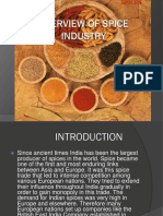 Overview of Spice Industry