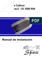 Manual Spazi CD 1000