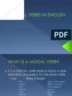Modal Verbs in English