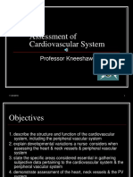 Assessment of Cardiovascular System: Professor Kneeshaw