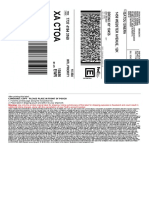 FedEx Sample Waybill