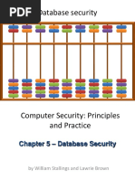 CSCI262 Database Security