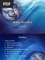 CSCI262 Buffer Overflow