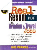 Anne McKinney-Real-Resumes For Aviation & Travel Jobs - Including Real Resumes Used To Change Careers and Transfer Skills To Other Industries (Real-Resumes Series) - Prep Pub (2002)