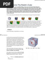 How To Solve The Rubik's Cube: Notation