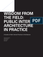 Wisdom From The Field: Public Interest Architecture in Practice