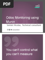 Odoo Monitoring Using