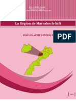 Monograpphie de La Region de Marrakech Safi