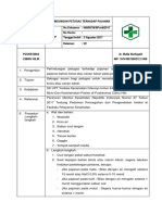 Sop Perlindungan Petugas Terhadap Pajanan