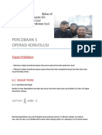 2C - D4 - TE - PRAK4 - PSD - KONVOLUSI (Bagus Rachmanto (06), Ganang Aries (14), Rizqy Abdurrahman PDF