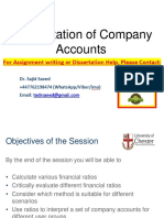 Interpretation of Company Accounts: Wendy Wild W.wild@chester - Ac.uk