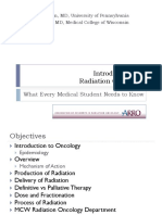 Introduction To Radiation Oncology: What Every Medical Student Needs To Know