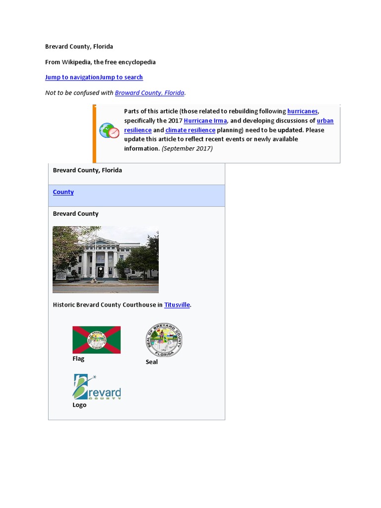 Brevard County | PDF | Race And Ethnicity In The United States Census ...
