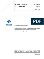 NTC ISO 31000 de 2018