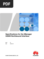 Specifications For The IManager U2000 Northbound Interface 07 (20170808)