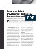 Does Your Talent Development Technology Promote Connections?