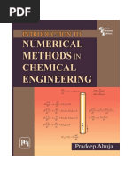 Introduction To Numerical Methods in Chemical Engineering Pradeep Ahuja PHI Learning India 2010 PDF