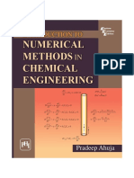 Introduction To Numerical Methods in Chemical Engineering Pradeep Ahuja PHI Learning India 2010 PDF