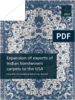 Report On Promotion of Carpet Exports