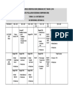 Jadual Kursus Kesenian Tahun 3 Komponen Seni