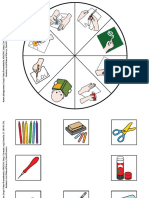 TEACCH Ruleta Acciones Objetos Clase