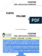 Aula 03 - Custo - Volume - Lucro