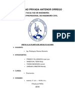 Informe - Visita Planta de Asfalto