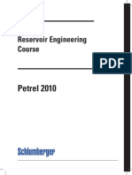 Petrel 2010 Reservoir Engineering Course PDF