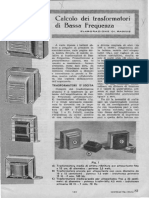 Calculo de Transformadores de Baja Frecuencia