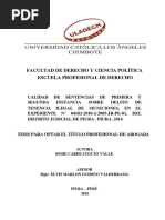 Calidad Motivacion Carhuatocto Valle Rode