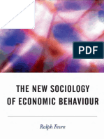 Fevre - THE NEW SOCIOLOGY OF ECONOMIC BEHAVIOUR PDF