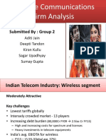 Reliance Communications Firm Analysis