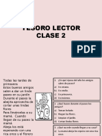 5. Tesoro Lector Clase 2