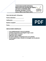 Instrumento Evaluación Sociales y Cívica Octavo a Noveno