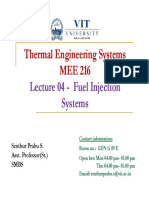 Prabhu Lecture - 4 Fuel Injection Systems PDF